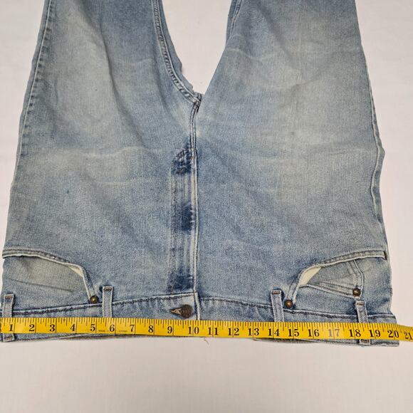 Levi's 540 Flex Denim Jeans Mens 42x30 Light Wash Relaxed Fit - Picture 12 of 15